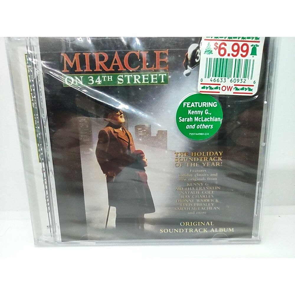 Miracle On 34th Street Soundtrack Album CD 1994